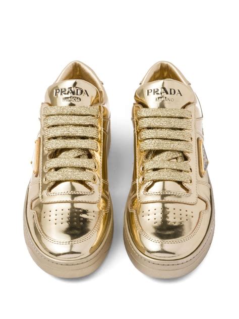 prada shiny shoes|prada downtown sneakers.